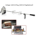 Automatic Electric Grill Rotisserie Meat Fork Roaster Rod Camping Barbecue Tools
