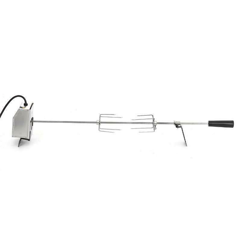 Automatic Electric Grill Rotisserie Meat Fork Roaster Rod Camping Barbecue Tools
