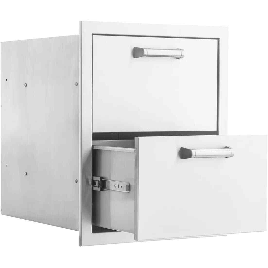 16-Inch  Steel Double Access Drawer- Contempo