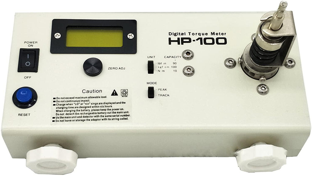 Huanyu HP-100 Digital Torque Meter Torsion Meter Screw Driver Wrench Measure Tester With Calibration Certificate