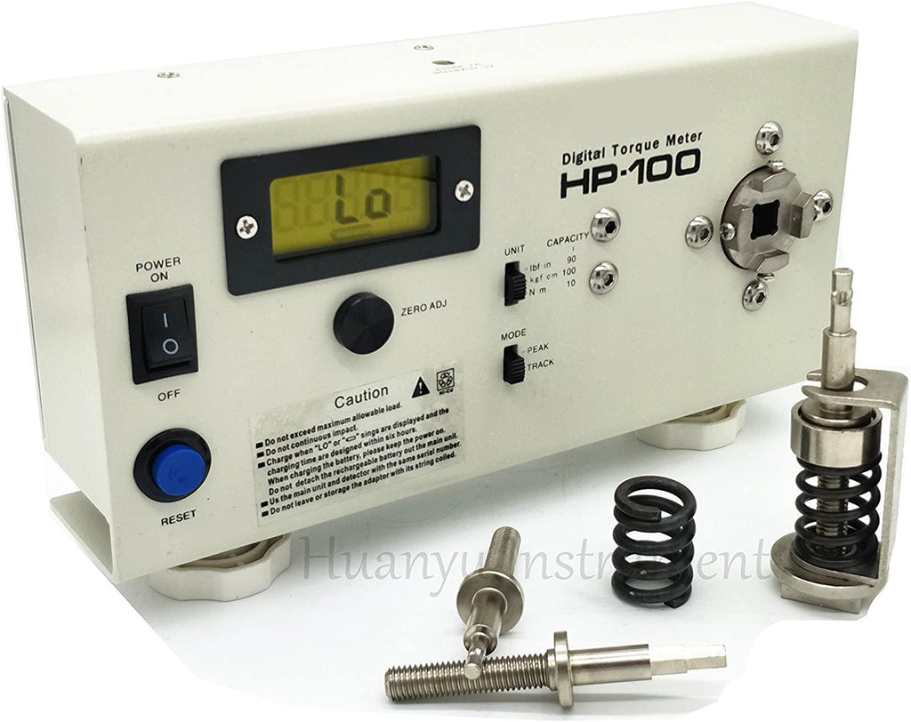 Huanyu HP-100 Digital Torque Meter Torsion Meter Screw Driver Wrench Measure Tester With Calibration Certificate