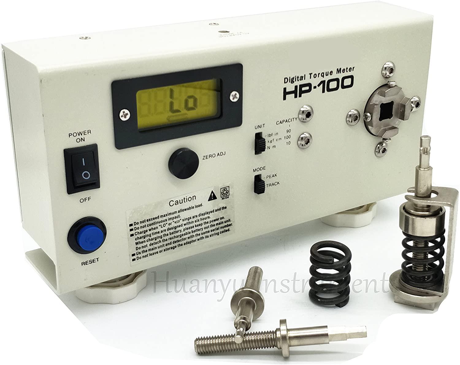 Huanyu HP-100 Digital Torque Meter Torsion Meter Screw Driver Wrench Measure Tester With Calibration Certificate