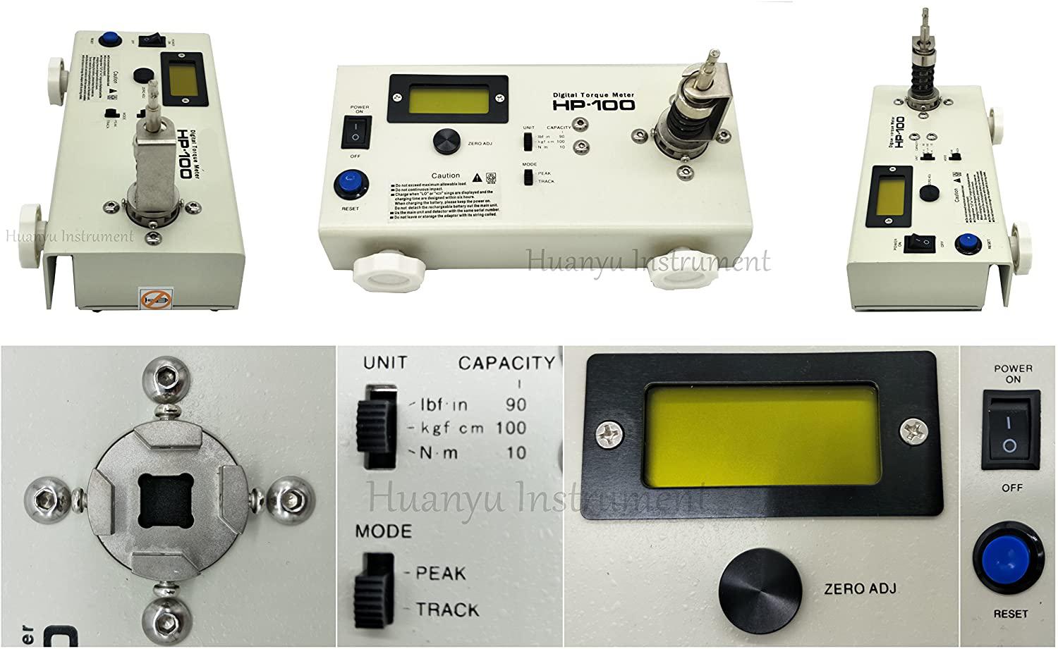 Huanyu HP-100 Digital Torque Meter Torsion Meter Screw Driver Wrench Measure Tester With Calibration Certificate