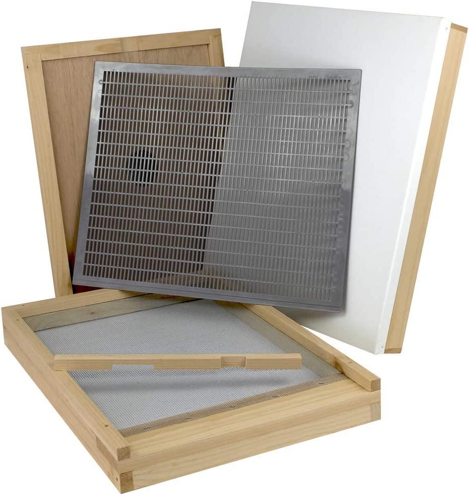 Amish Made in USA Starter Bee Hive Complete for Honey with Frames and Foundations 10 Frame