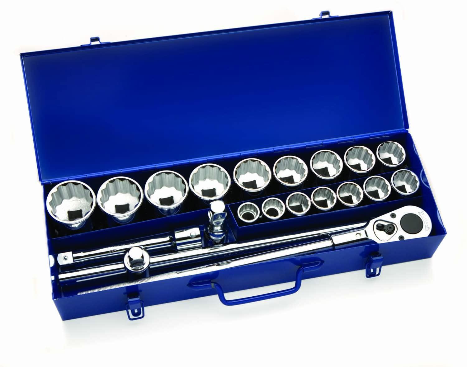 Williams 33901 21-Piece 3/4-Inch Drive Socket Lok Tool Set