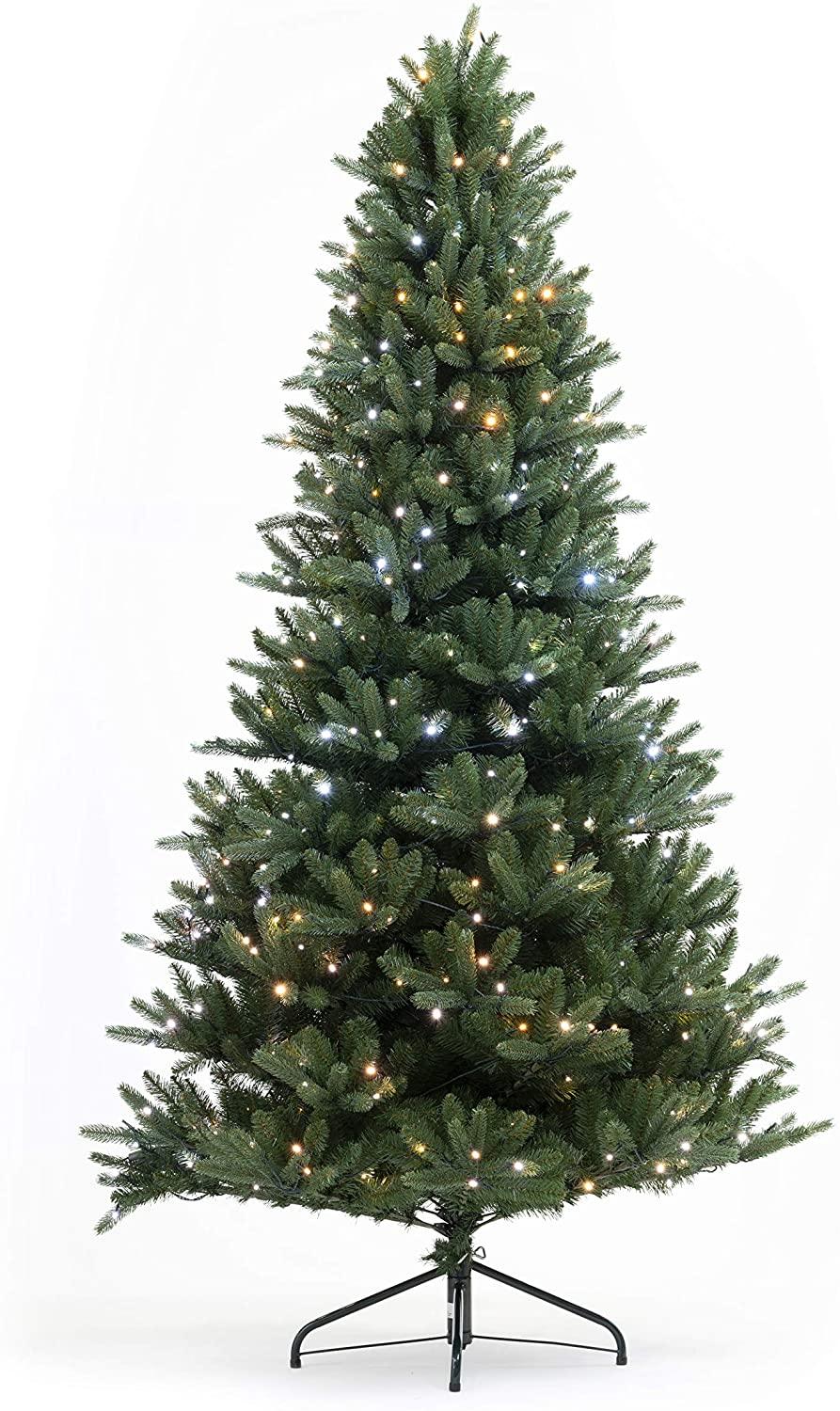 Twinkly - Gold Edition - App-Controlled LED Pre-lit Christmas Tree (7.5 ft )