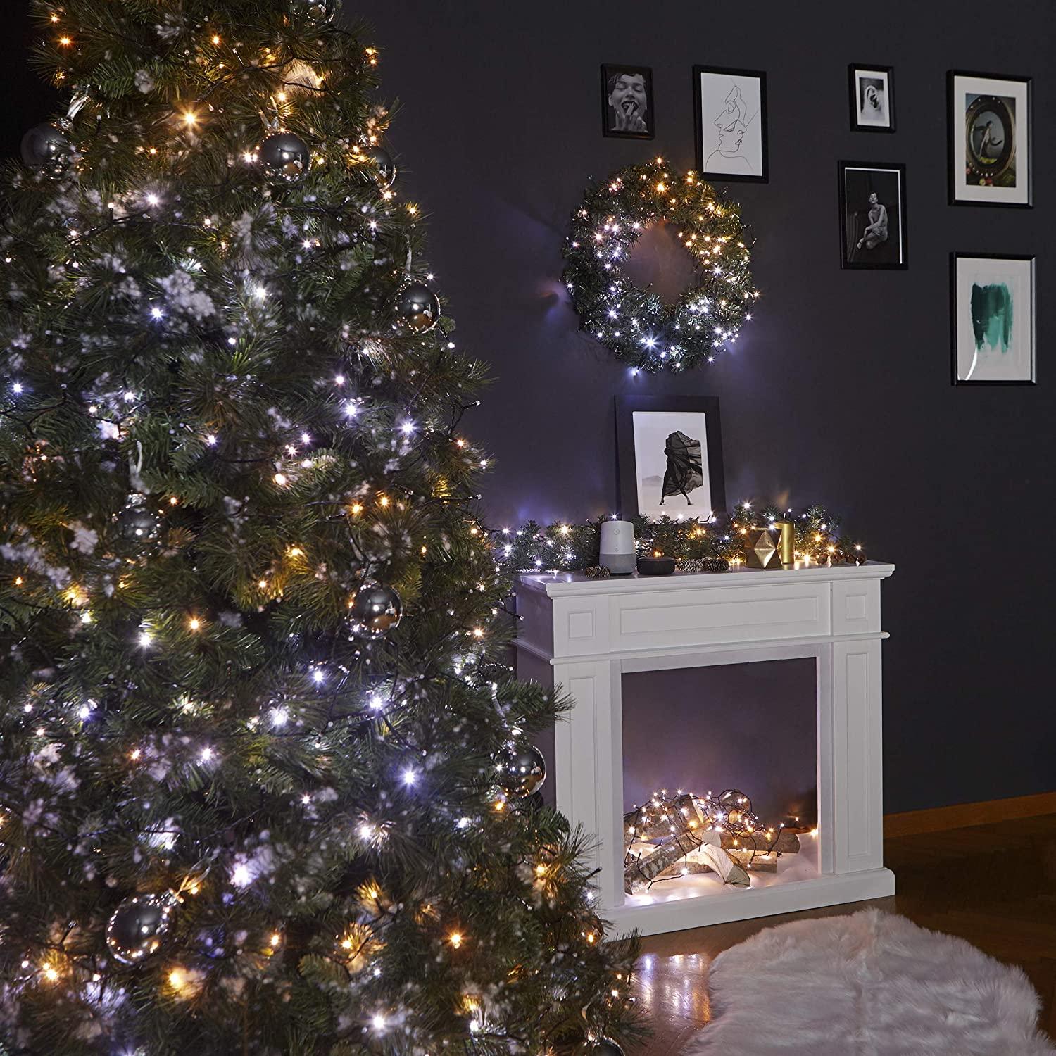 Twinkly - Gold Edition - App-Controlled LED Pre-lit Christmas Tree (7.5 ft )