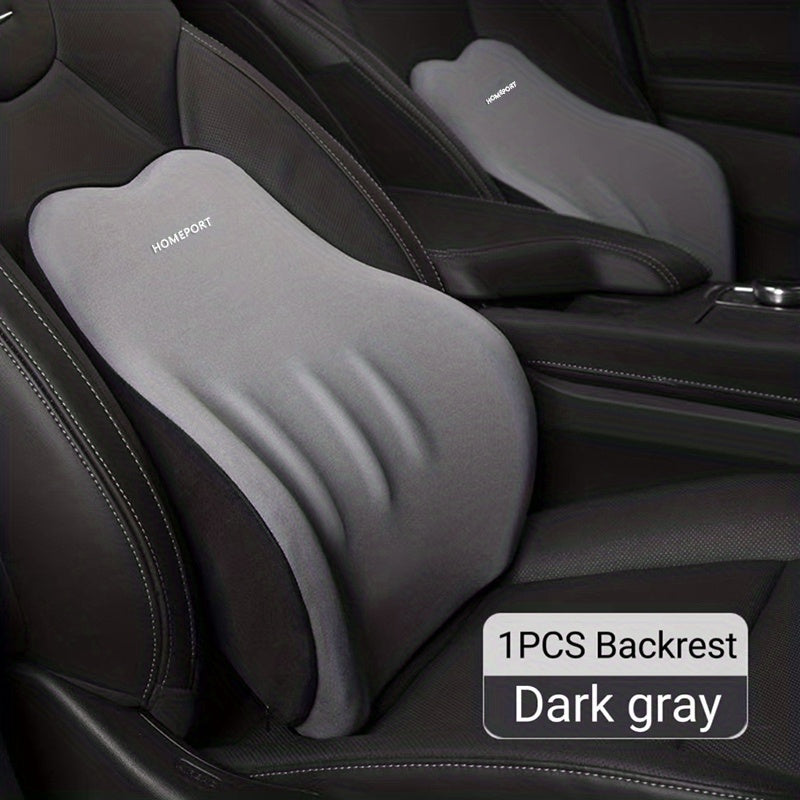 Car Headrest Lumbar Pillow High Rebound  Memory Foam Car Neck Pillow Waist Support High End Car Seat Pillow
