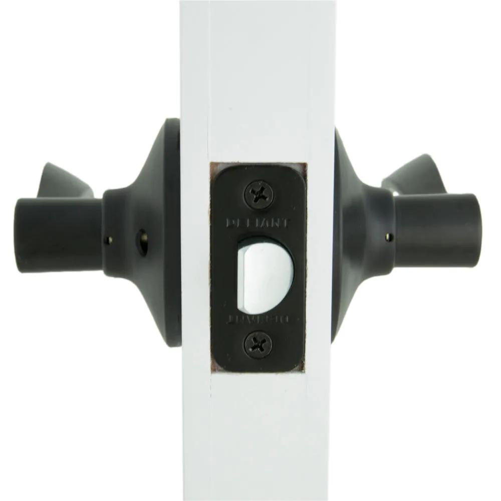 Zacoti Matte Black Hall/Closet Door Lever