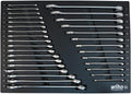Wiha 30492 | 31 Piece Combination Wrench Tray Set - SAE and Metric