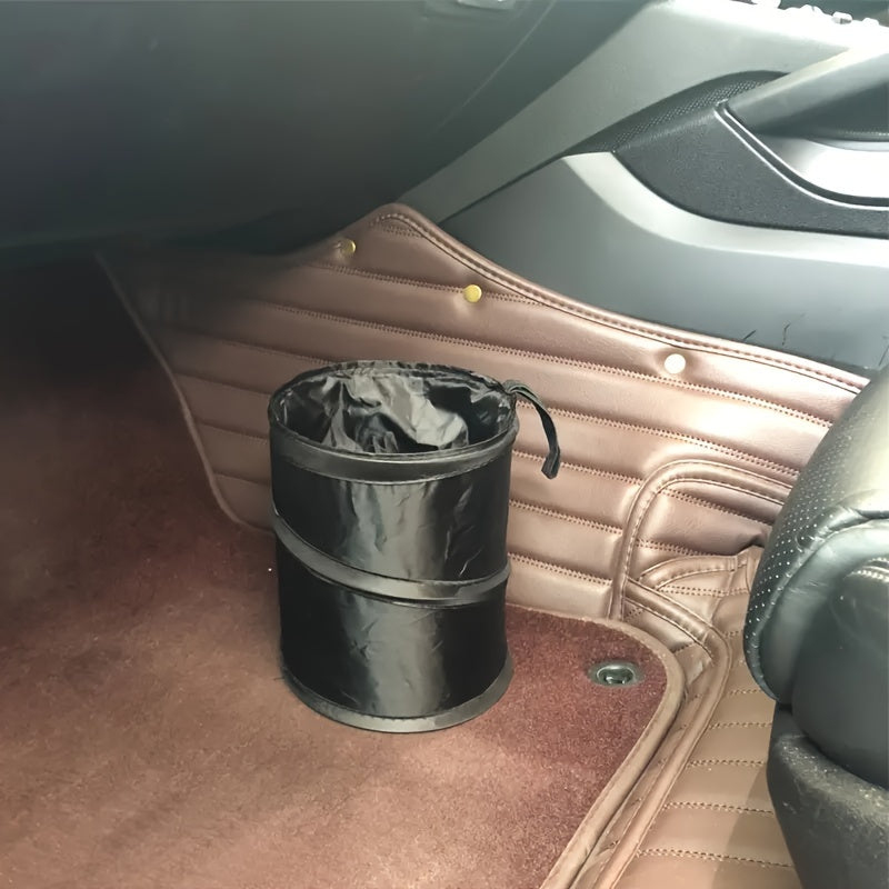 Keep Your Car Clean &amp; Organized with this Collapsible Car Trash Can!