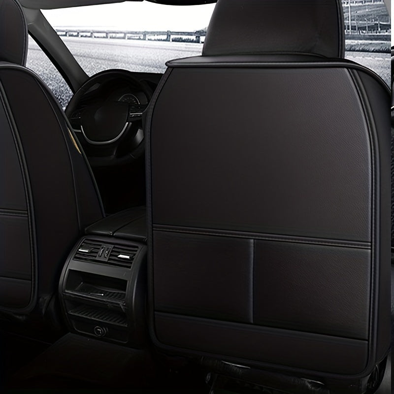 1pc Universal Car Seat Covers PU Leather Seat Covers Cushion Car Seat Protector Mat For Sedan SUV Interior Car Accessories