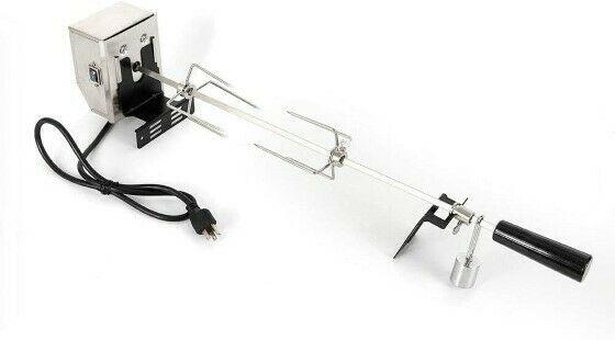 Rotisserie Roaster Spit Rod, Electric Motor 4W x10-15kfg & Parts  Steel