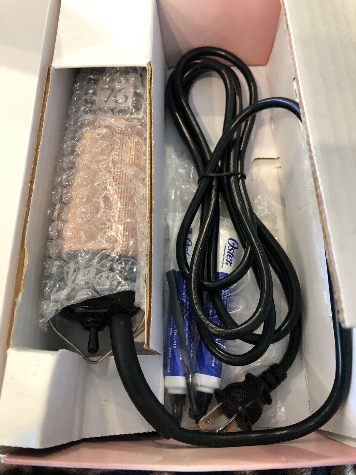OSTER CLASSIC 76 Hair Clippers LIMITED EDITION ROSE GOLD & 000 Blade  Barber