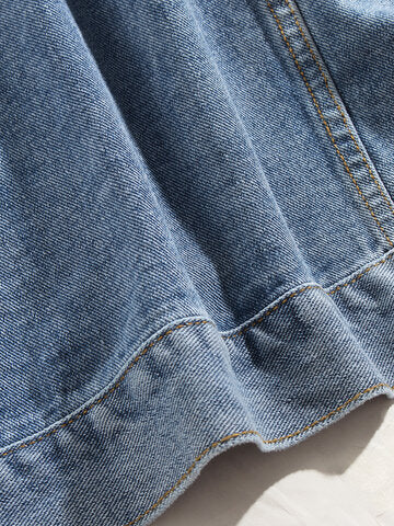mens cotton button front outdoor stylish detachable hooded denim jacket with pocket
