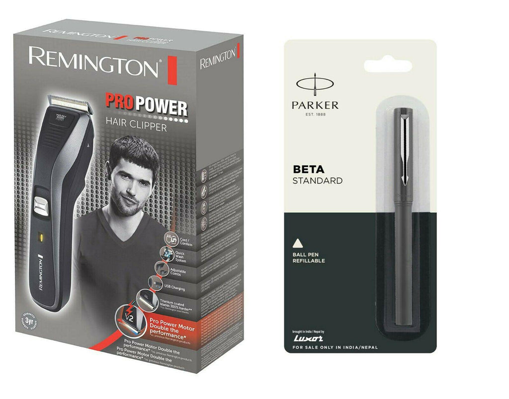 RE-HC5400 Power Hair Clipper Shaver for Men with Parker Pen