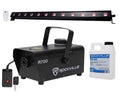 American DJ ADJ UB 12H 41.75" RGBAW+UV LED DMX Wash Light Bar+Fog Machine