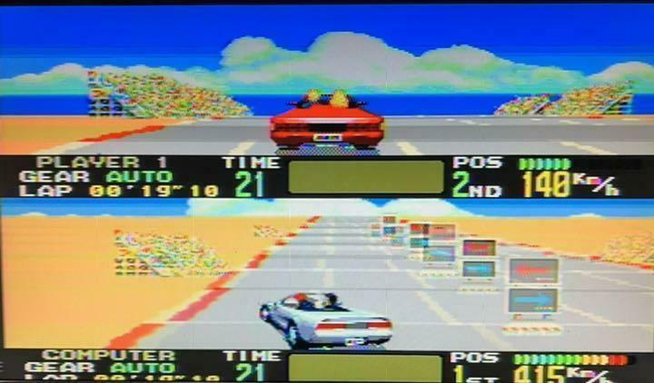 Mega Drive Software Outrunners