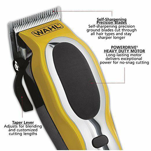 Wahl Electric Professional Hair Cut Clippers Cutter Tool Salon Barber Set Home