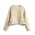 side lacing snap button jacket