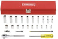 Proto - 1/4" Drive 25Piece Combination Socket Set - 12 Pt. (J47118)