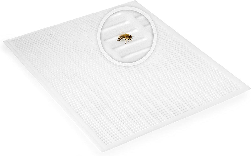 Honey Keeper Beehive 20 Frame Complete Box Kit (10 Deep and 10 Medium) with Metal Roof for Langstroth Beekeeping