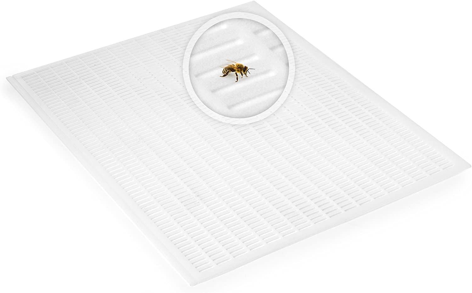 Honey Keeper Beehive 20 Frame Complete Box Kit (10 Deep and 10 Medium) with Metal Roof for Langstroth Beekeeping