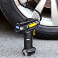 120W Portable Car Air Compressor, Wired/Wireless Handheld Car Inflatable Pump Electric, Automobiles Tire Inflator With LED Light For Car