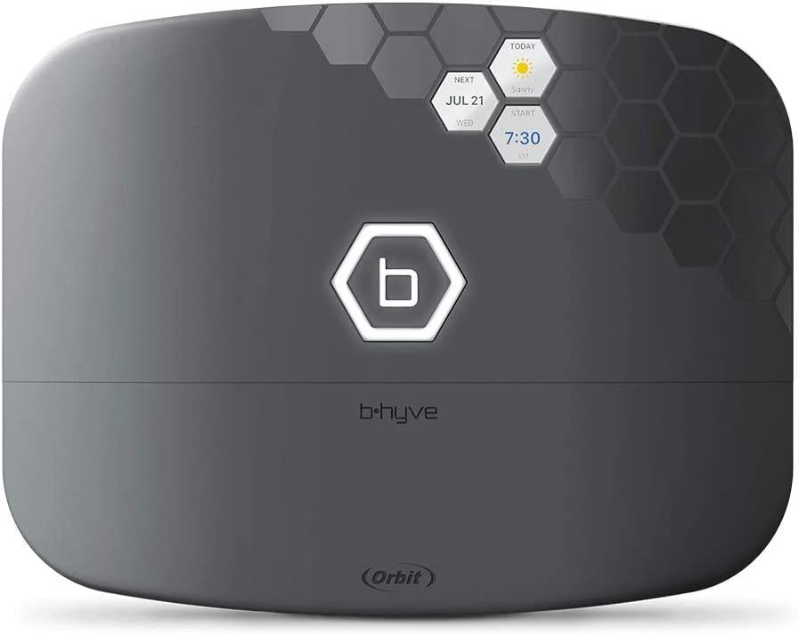 Orbit 57985 B-hyve XR Smart 8-Zone Indoor/Outdoor Sprinkler Controller, Compatible with Alexa