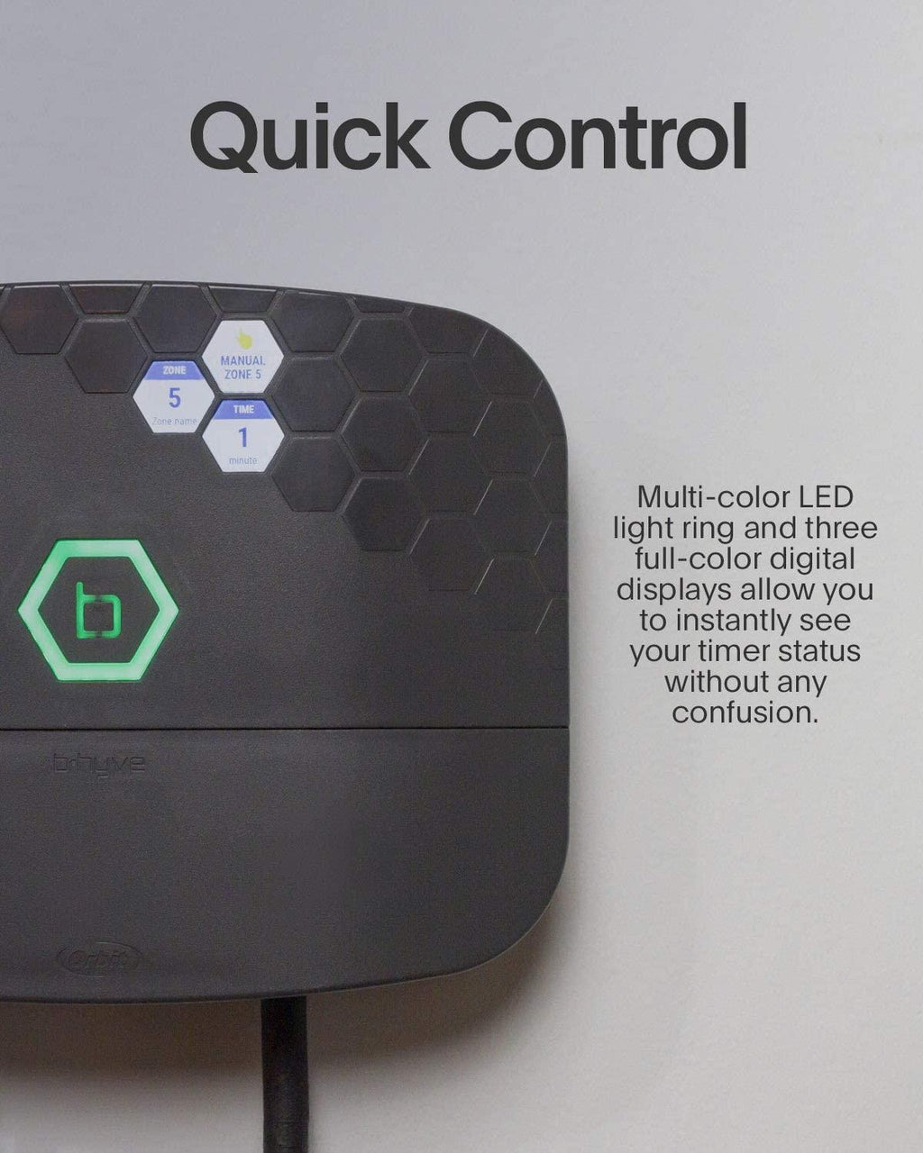 Orbit 57985 B-hyve XR Smart 8-Zone Indoor/Outdoor Sprinkler Controller, Compatible with Alexa