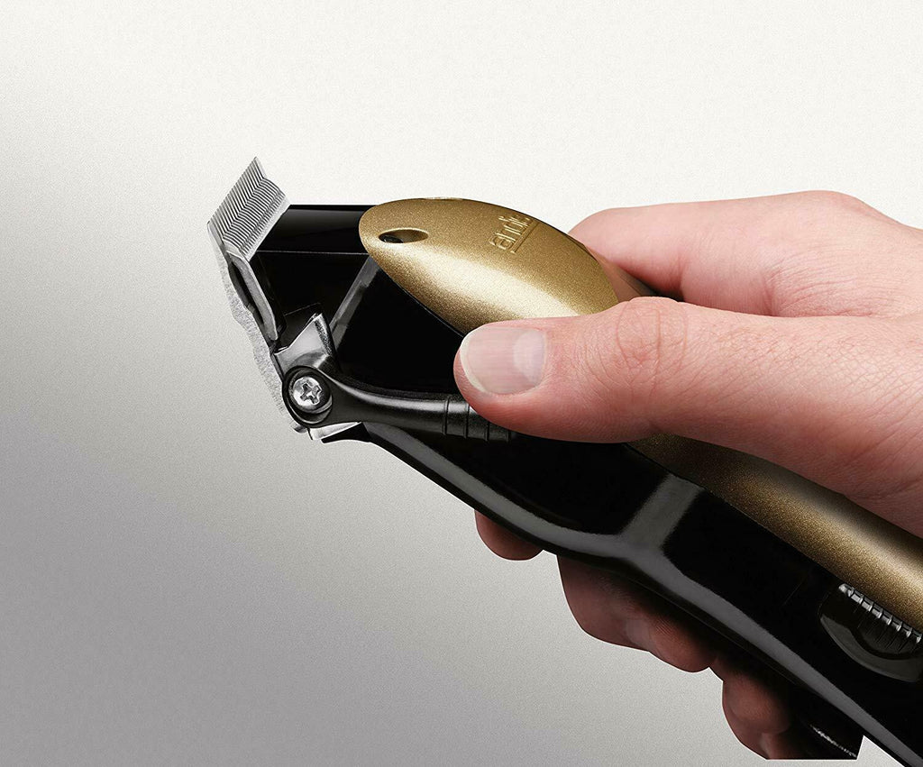 Andis Fade Hair Clipper with Adjustable Blade, Gold, Parker Pen For CA