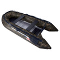 ALEKO Inflatable Boat - Aluminum Floor - 12.5 Feet - Camouflage
