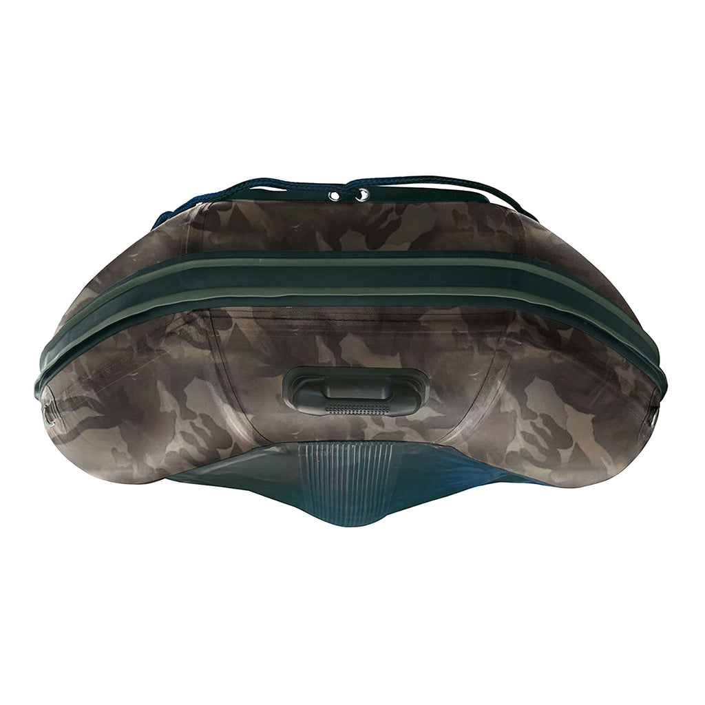 ALEKO Inflatable Boat - Aluminum Floor - 12.5 Feet - Camouflage