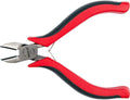 Yato YT-6614 Mini Pliers Side Cutting 115mm|HRC 55-62|TPR/PVC 3 colour handle| Cr-Ni|DIN 5749|Plier Tools|Plier for Home|Plier Knife|Industrial Tools|Combination Plier|Insulated|Red-Silver|Electrical
