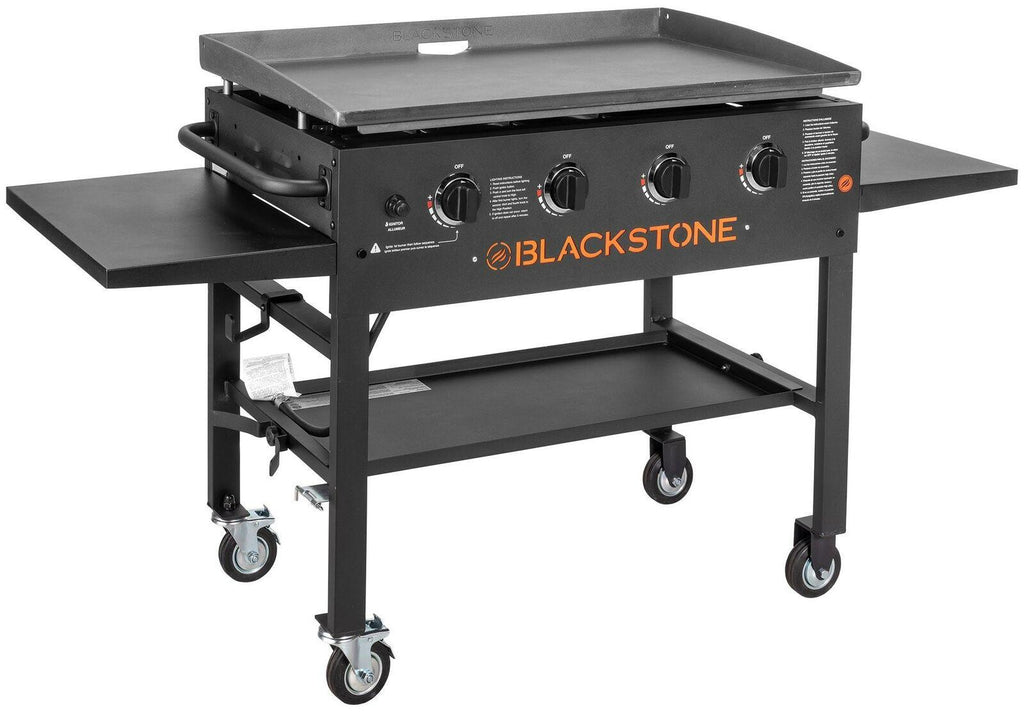 Gas Griddle Grill  Propane 36 In CooStation 4 Burner Backyard NEW