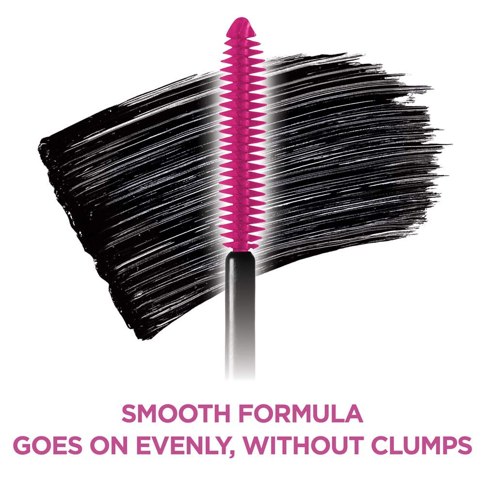 L'Oreal Paris Makeup Telescopic Original Lengthening Mascara, Blackest Black, 0.27 Fl Oz (Pack of 2)