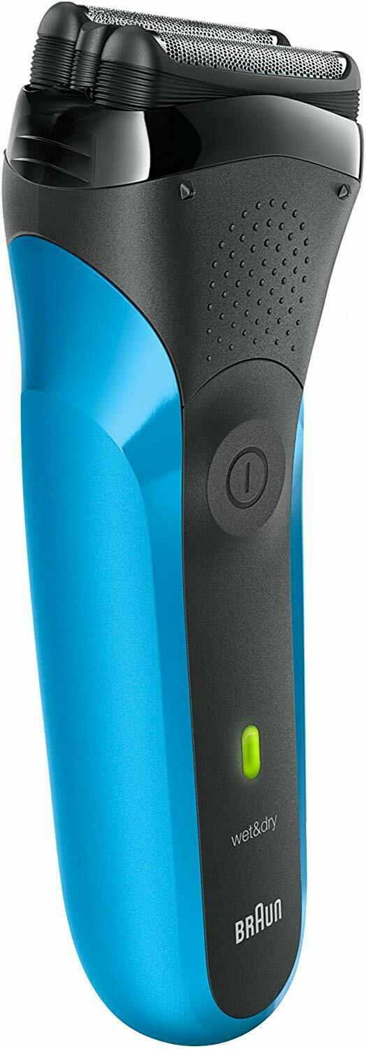 Low Price Braun Series 3 310s Rechargeable Wet&Dry Electric Shaver, Blue
