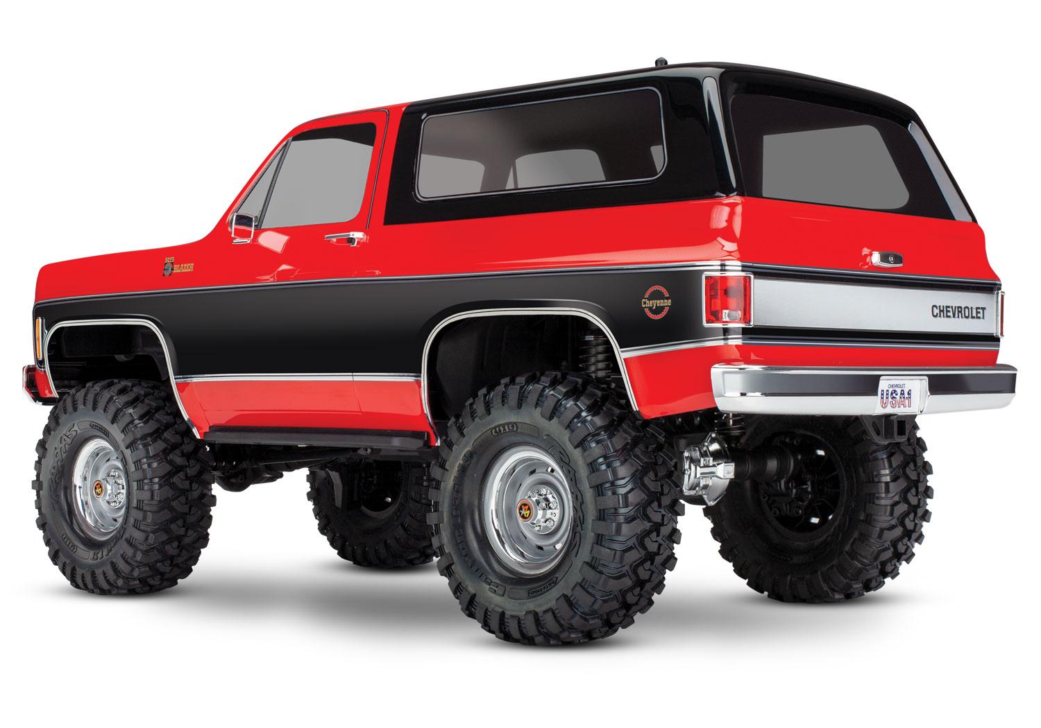 Traxxas 820764RED 1 by 10 Scale Rock Crawler Car Kit with Red Body