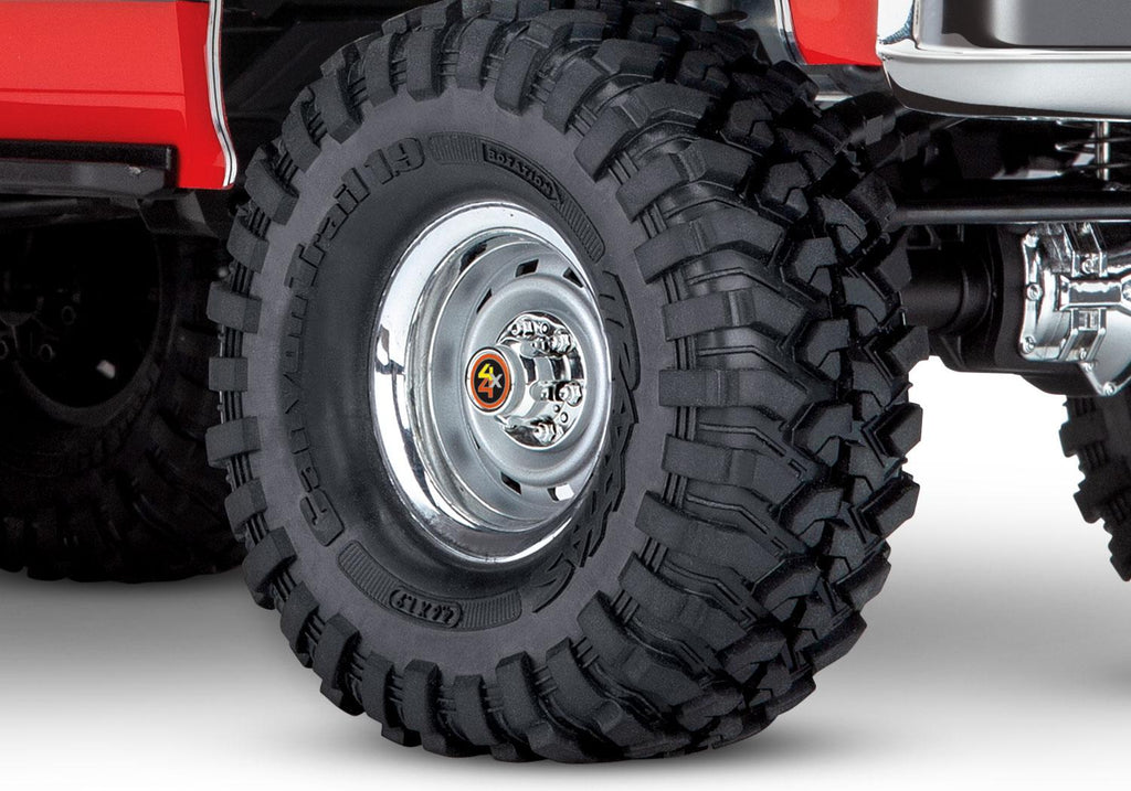 Traxxas 820764RED 1 by 10 Scale Rock Crawler Car Kit with Red Body