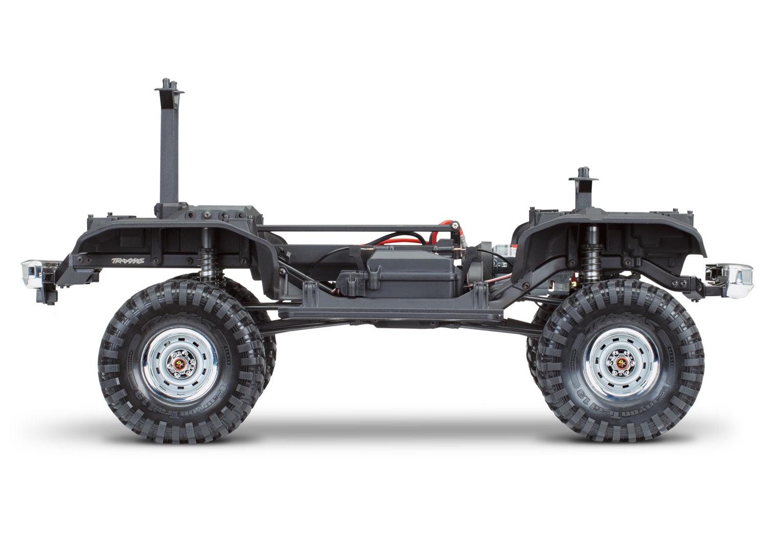 Traxxas 820764RED 1 by 10 Scale Rock Crawler Car Kit with Red Body