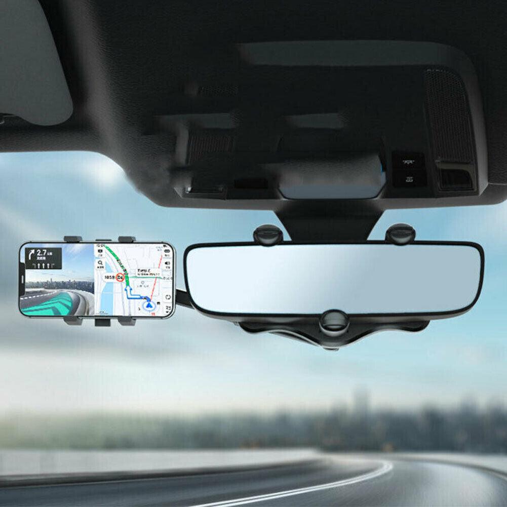 Universal Car Rearview Mirror Hands  Phone Holder