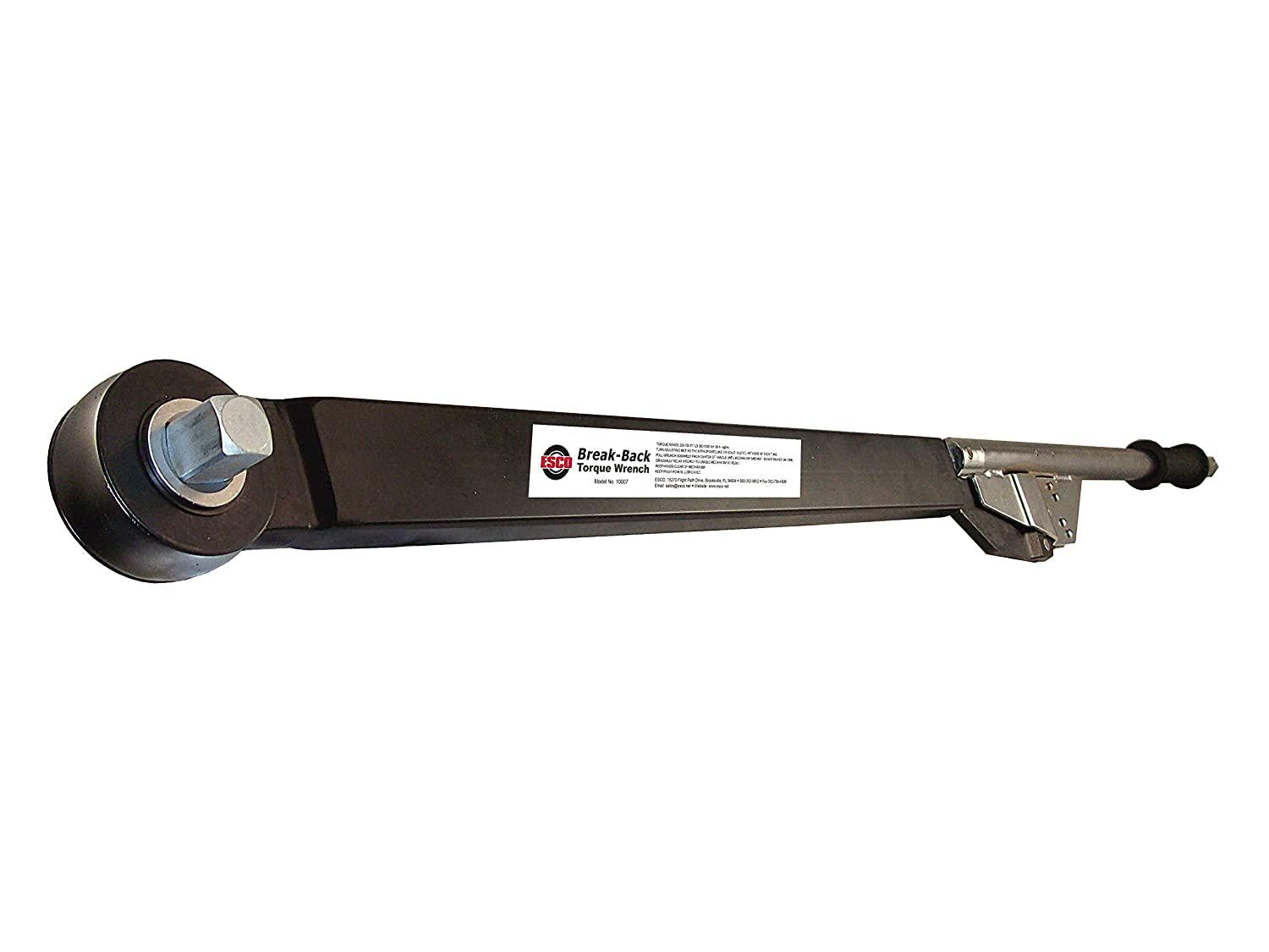 ESCO 10007 Break-Back Style Truck Torque Wrench, 3/4" Square Drive, 2-3/4" Ratchet Diameter, 57" Length