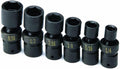 SK Hand Tool 32300 Drive Swivel Fractional Impact Socket Set, 1/4-Inch, 6-Piece