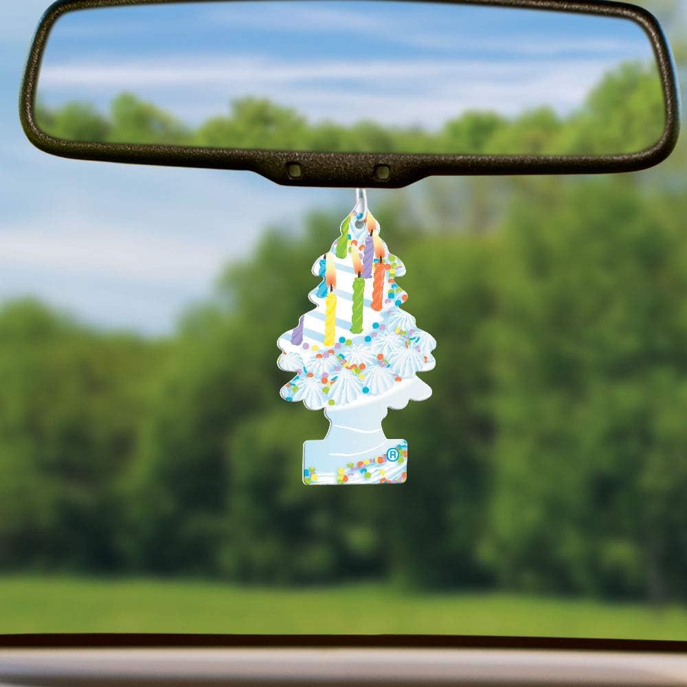 LITTLE TREES Air Fresheners Car Air Freshener. Hanging Tree Provides Long Lasting Scent for Auto or Home. Celebrate!, 24 Air Fresheners