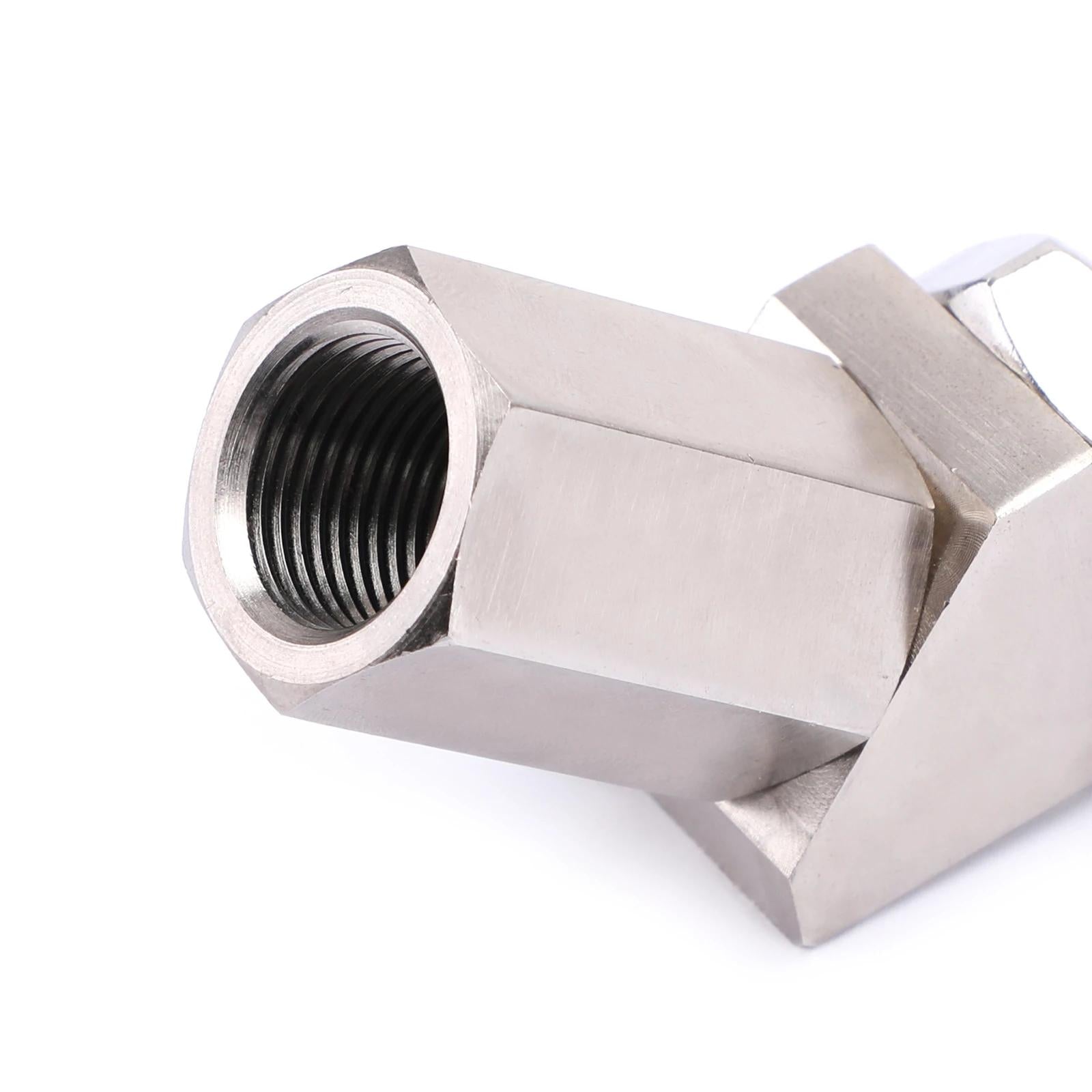 M18 X 1.5 135 Degree CEL O2 Oxygen Sensor Universal Adapter Extender Catalytic Converter Generic