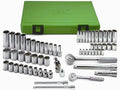 SK Hand Tool 94562 Drive Standard Deep Metric Socket Set in Chrome Finish – 3/8-Inch, 62-Piece Corrosion Resistant Instrument Kit for Mechanical Work. Metal Hardware Tools
