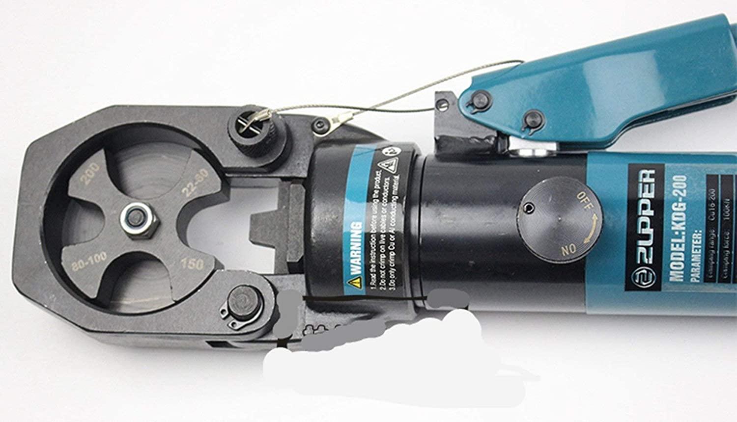 YUQIYU Crimping Tool KDG-200Pressure Clamp 16-200 Square