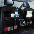 1pc Car Back Seat Organizer, StoraPockets Kick Mats Car Back Seat Protectors Tissue Box Cup Holder Laptop Table Car Eating Tray For ParOnly