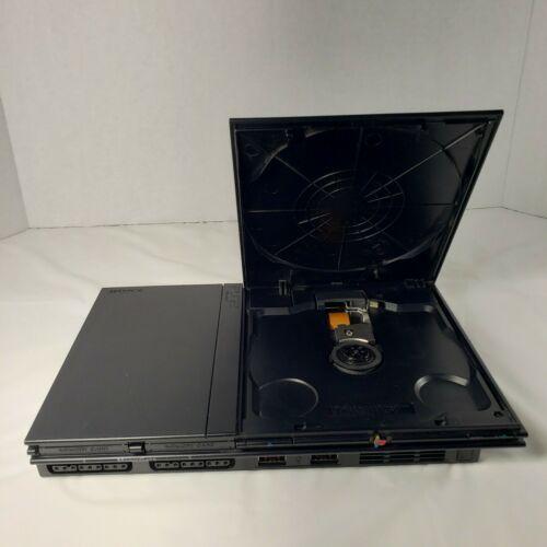 Sony PlayStation 2 PS2 Slim SCPH-77001 Console Bundle w/ 2 Controllers, 6 Games