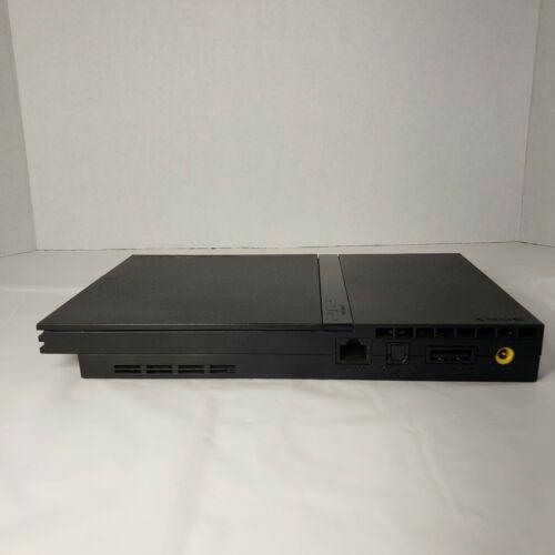 Sony PlayStation 2 PS2 Slim SCPH-77001 Console Bundle w/ 2 Controllers, 6 Games